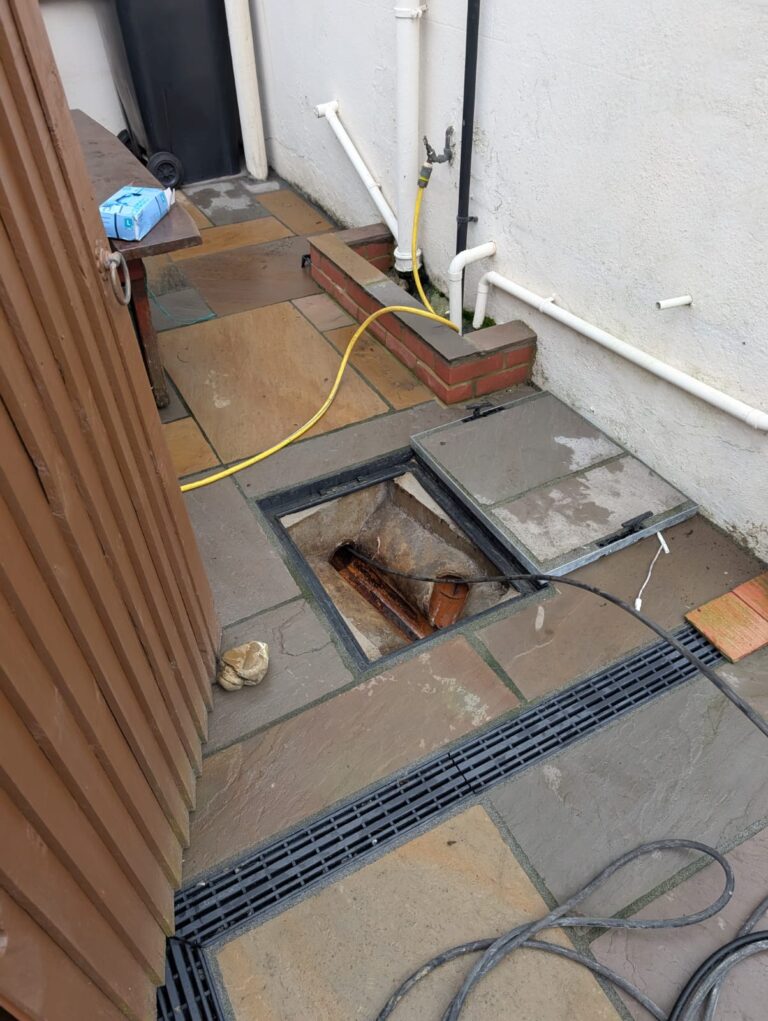 Displaced Drain Clearance